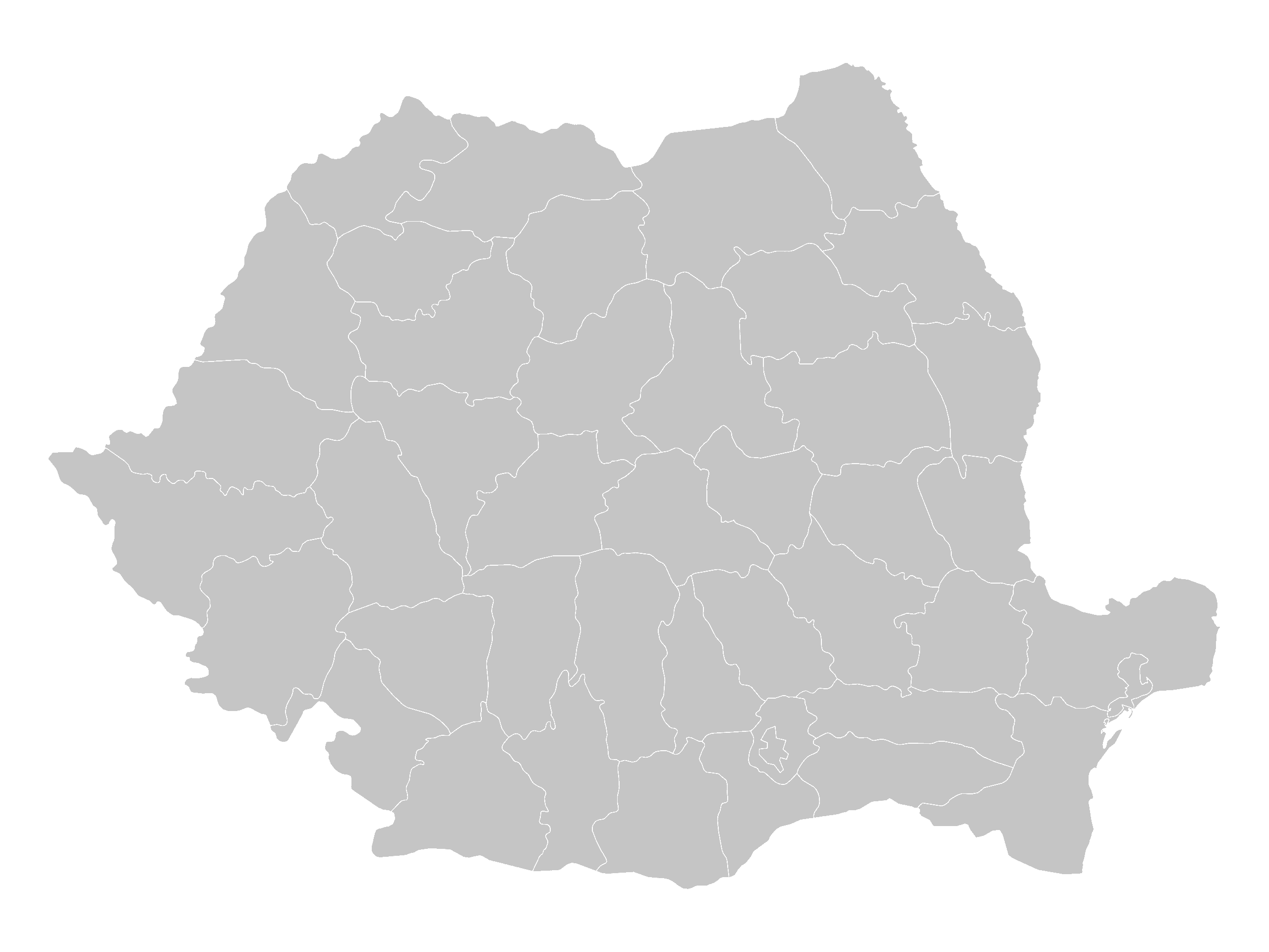 Romania map