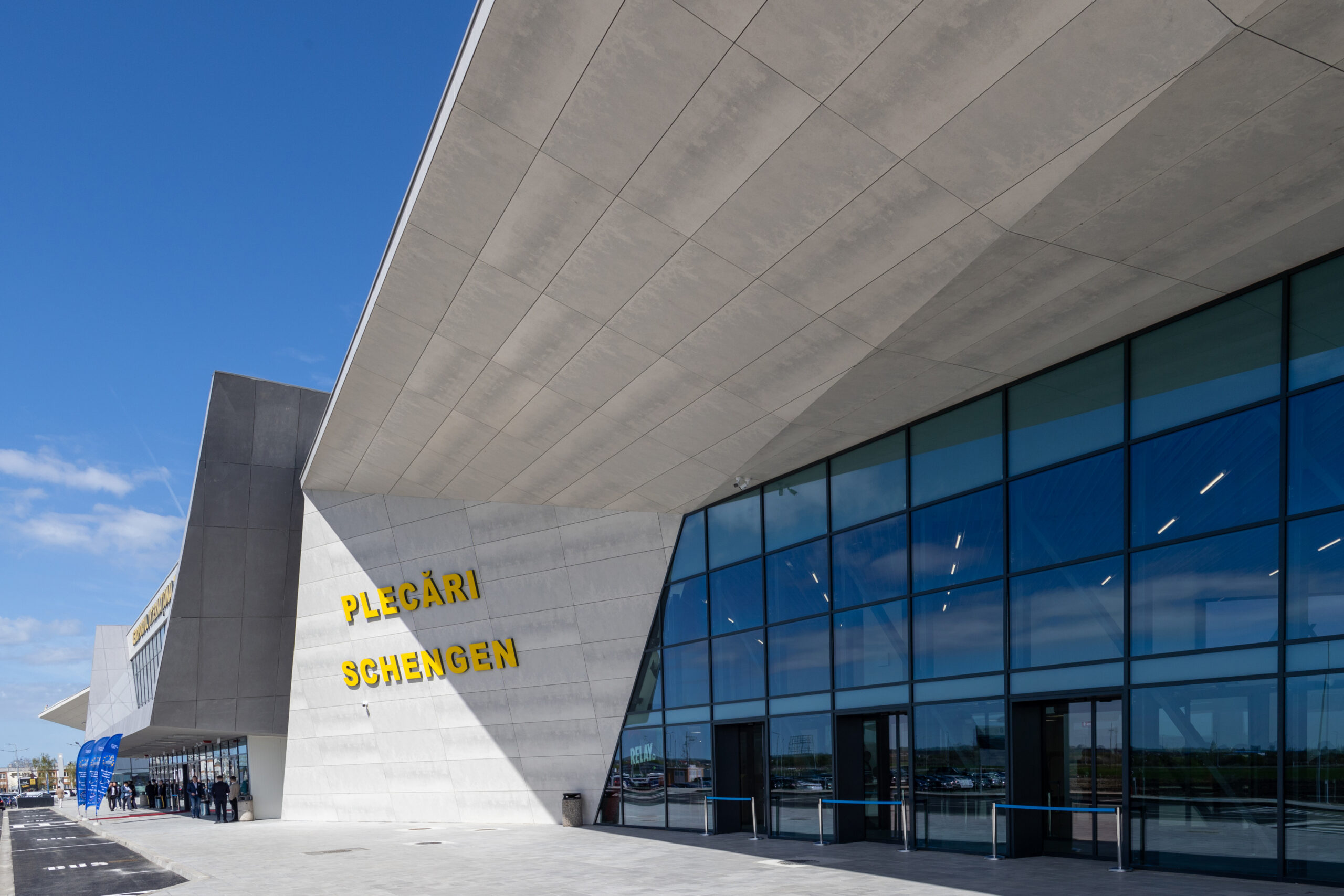 Inaugurarea noului terminal de plecari Schengen al Aeroportului International din Timisoara, vineri 29 martie 2024. Sebastian Tataru / FOTO COLORATA