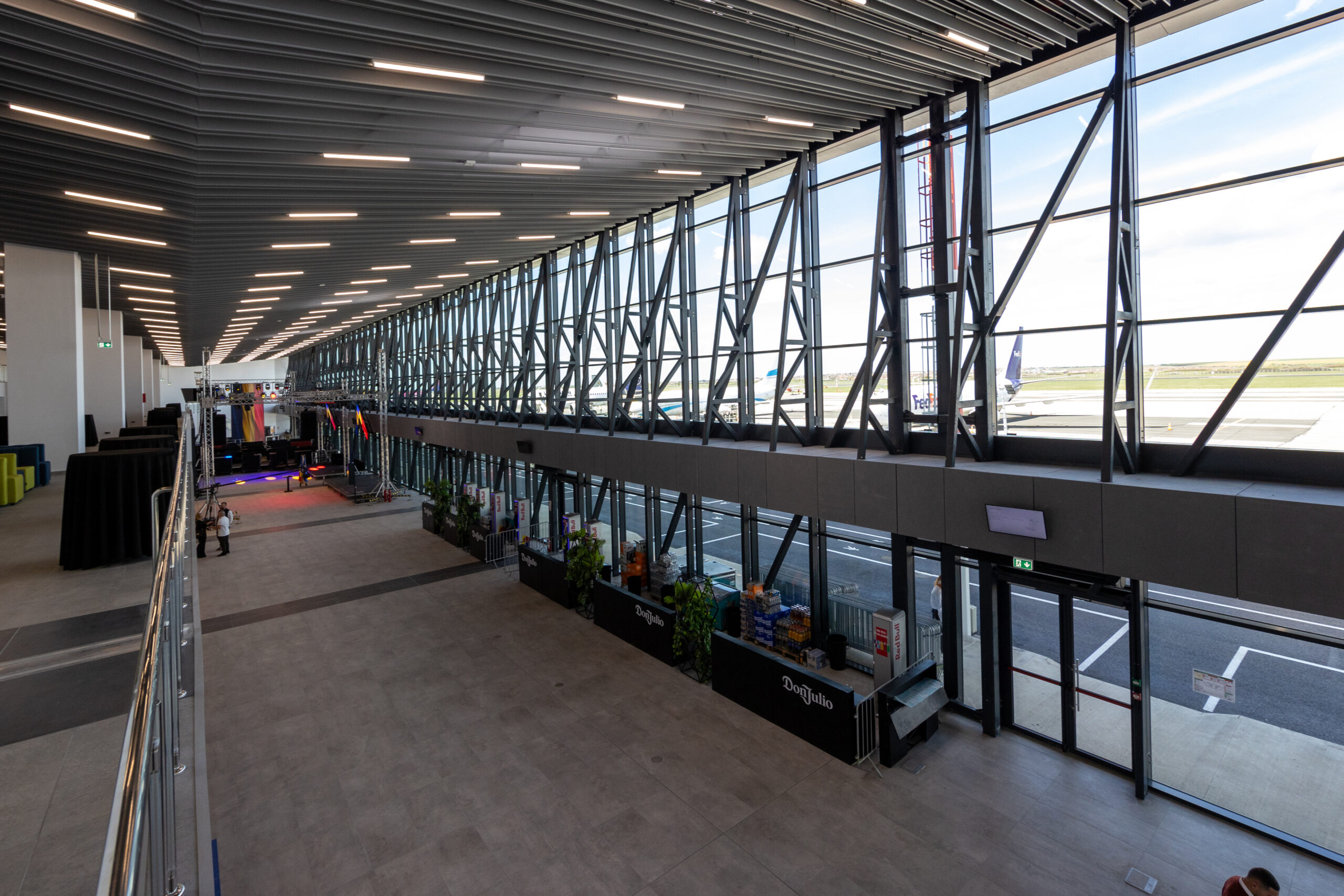 Inaugurarea noului terminal de plecari Schengen al Aeroportului International din Timisoara, vineri 29 martie 2024. Sebastian Tataru / FOTO COLORATA